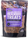 Fluker’s Grub Bag All Natural Calcium Fortified Mealworm Treats, Packed with Protein, Rich in Nutrients, A Reptile Favorite, 3 oz