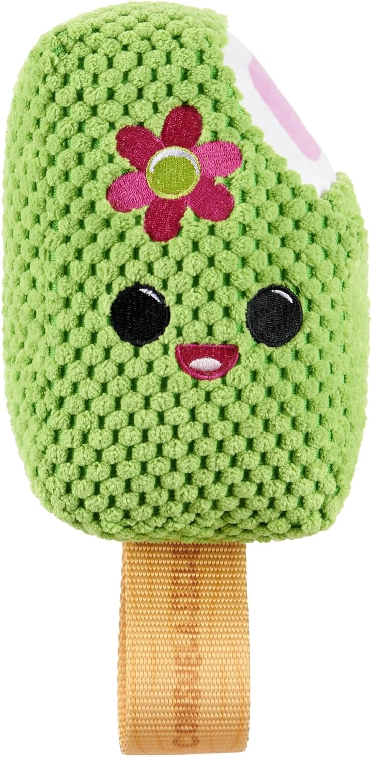 BarkBox Consuela the Cactus 2-in-1 Interactive Plush Dog Toy | Squeaky Dog Chew Toy with Crinkle Layers - For Large Dogs and Puppies