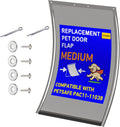 2PC Replacement Flap PAC11-11039 with Screws & Washers for PetSafe Dog Door