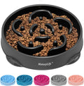 MateeyLife 2-Pack Slow Feeder Dog Bowls, 2 Cups, Dog Puzzle Feeder Bowl | Food-contact safe, dishwasher safe, non-slip base, maze design, for fast eaters, for dogs and cats, daily mealtimes