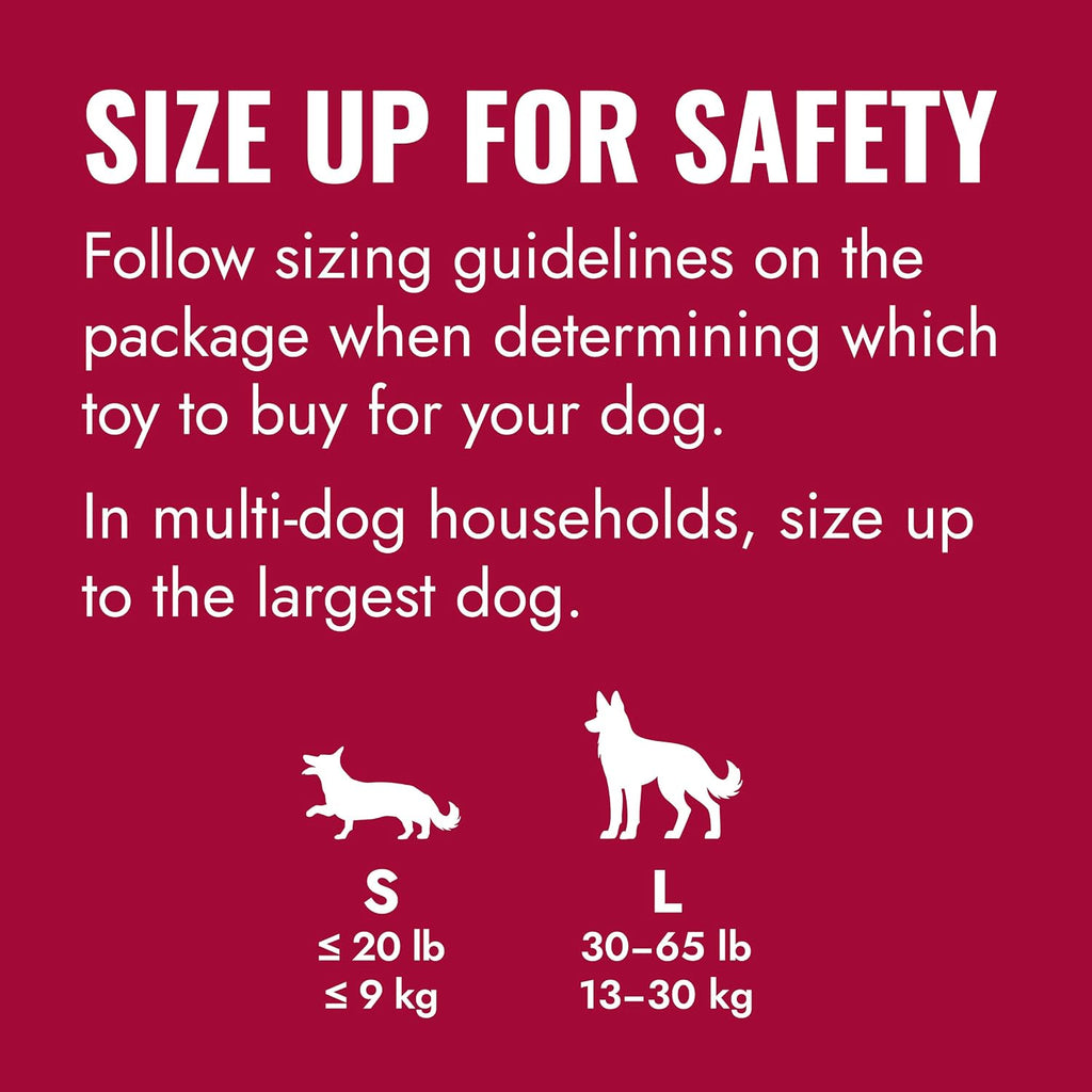 KONG Flyer, Natural Rubber Flying Disc Fetch Toy, for Medium/Large Dogs | Durable KONG Natural Rubber Flying Disc for Fetch, a Safer Disc for Healthy Outdoor Activity & Active Play