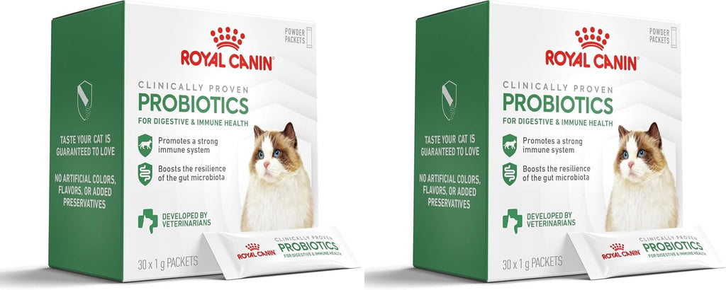 Royal Canin Probiotics for Cats Digestive and Immune Health Powder Supplement for Cats of All Ages, 30 Count
