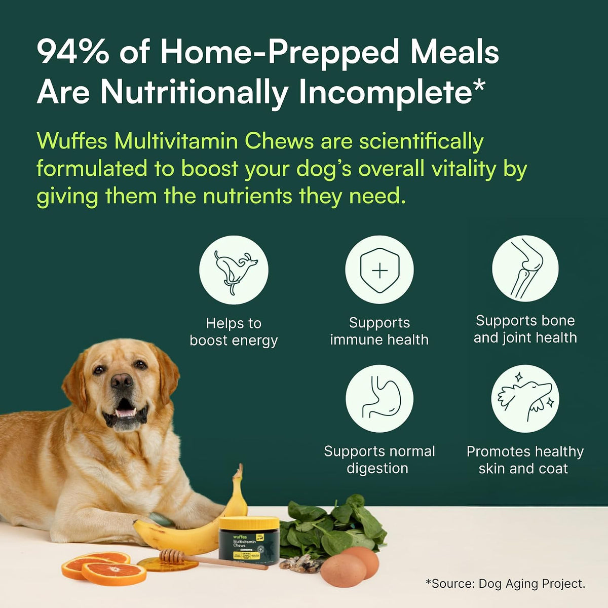 Wuffes Multivitamin Chews for Dogs