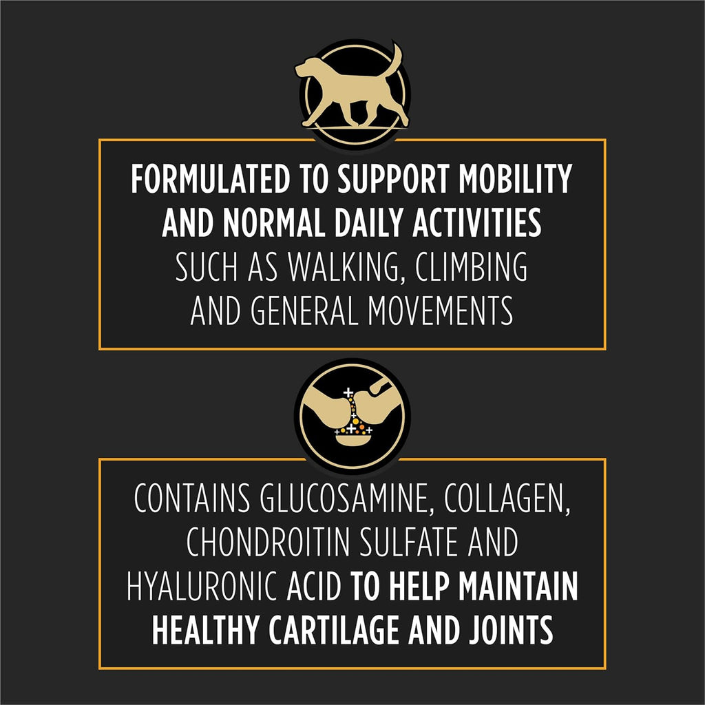 Pro Plan Veterinary Diets Joint Care Mobility Large Breed Dog Joint Supplement with Glucosamine, Chondroitin, Collagen and Hyaluronic Acid