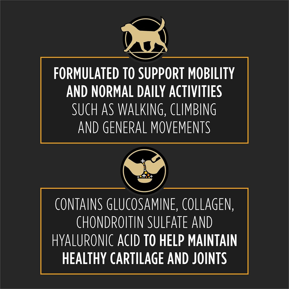 Pro Plan Veterinary Diets Joint Care Mobility Large Breed Dog Joint Supplement with Glucosamine, Chondroitin, Collagen and Hyaluronic Acid