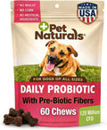 Pet Naturals Daily Probiotic Soft Chews for Dogs, Digestive and Immune Support Supplement, 1 Billion CFU Per Chew, Duck, 160 Count