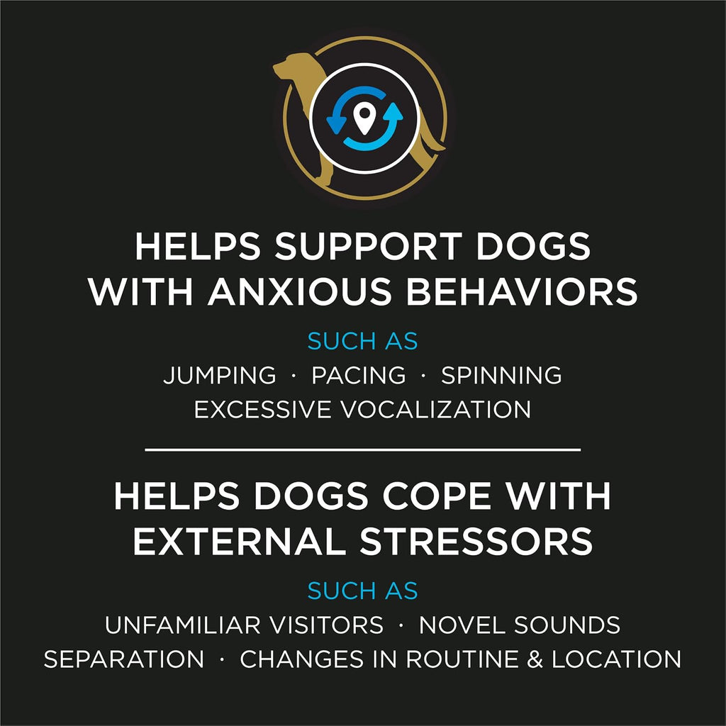 Pro Plan Veterinary Supplements Calming Care Dog Supplements - Supports Dogs with Everyday Stress, Anxious Behaviors