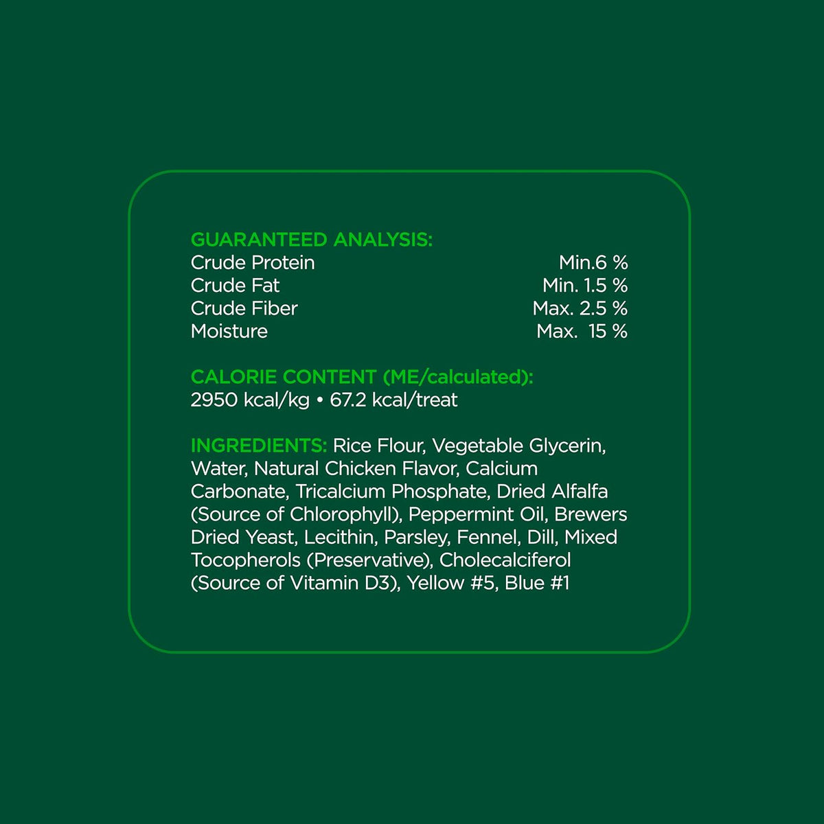 Minties Dental Chews for Dogs, 20 Count, Vet-Recommended Mint-Flavored Dental Dog Treats for Medium Sizes 25-50 lbs, Bones Clean Teeth, Fight Bad Breath, and Removes Plaque and Tartar