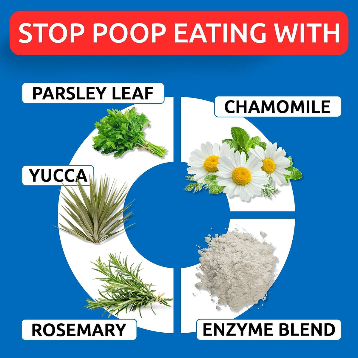 No Poo Chews for Dogs - Coprophagia & Stool Eating Deterrent with Probiotics, Digestive Enzymes & Breath Aid Support - Stop Dog Poop Eating | Probiotics, Digestive Enzymes & Breath Aid Support - Stop Dog Poop Eating - 120 chews