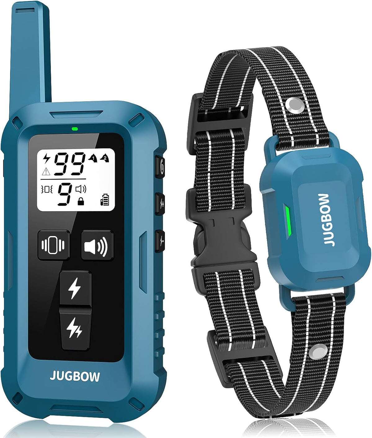 Dog Shock Collar for Dogs - 4200FT Dog Training Collars with Remote | IPX8 Waterproof Electric Collar with 4 Training Modes, Security Lock, Rechargeable e-Collar for Dogs 10-120lbs