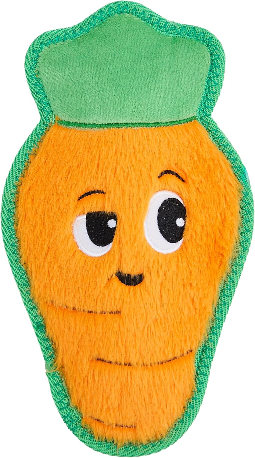 Outward Hound Tough Skinz Durable Chew Plush Squeaky Dog Toy, Avocado, 9" | 4 Tough Layers, Triple Stitched Seams, No Stuffing, Less Mess, Jumbo Squeaker, Fetch & Toss, Tough Chewers, Dogs & Puppies