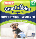 Hartz Disposable Dog Diapers, Size M 32 count, Comfortable & Secure Fit, Easy to Put On | Comfortable & Secure Fit, Easy to Put On, Super Absorbent, Breathable Material, Adjustable Tail Hole, Male & Female Diaper