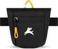 OllyDog, Goodie Treat Bag, Dog Treat Training Pouch | Magnetic Closure | 3 Ways to Wear | Hands-Free Waist Belt | Water-Resistant Recycled Vegan Fabric (Raven S'25)