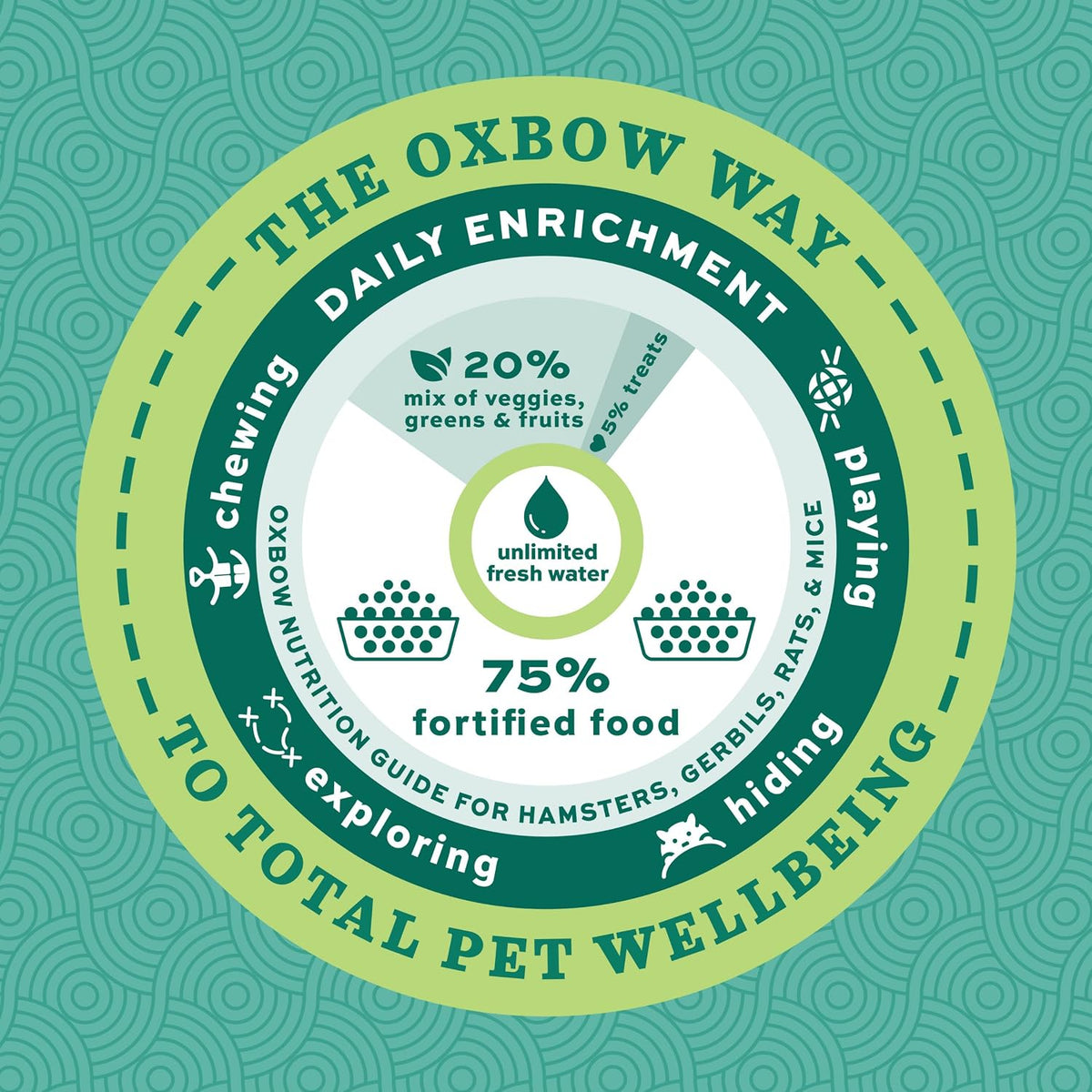 Oxbow Essentials Rat Food, Pet Food for Adult Rats, All-Natural Vitamin & Mineral Rich Formula, Veterinarian Recommended, Oxbow, Rodent Pellets, Made in USA, No Artificials, 3 lb. Bag