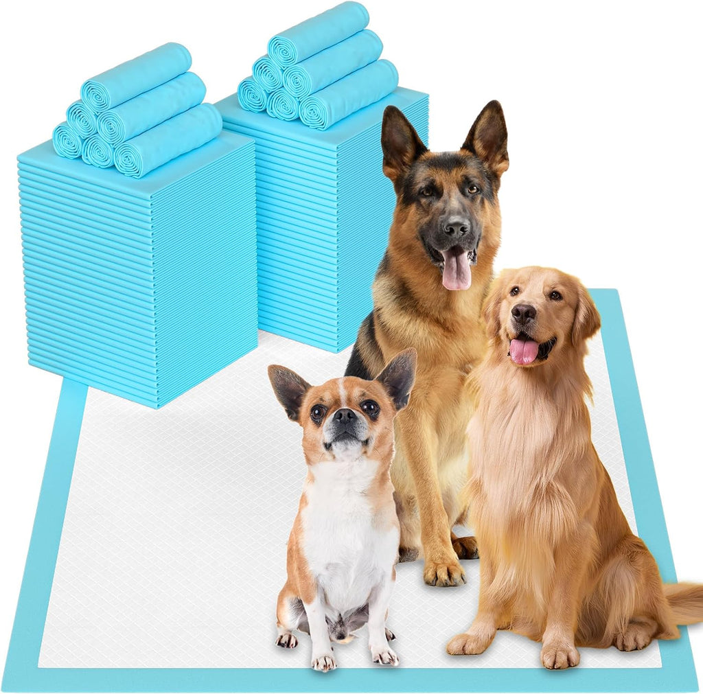 Puppy Pads for Dogs 32"x36" 60 Count, Thicken Disposable Pet Pee Pads | Extra Large & Non-Slip, Leak-Proof Incontinence Underpads, Super Absorbent & Quick-Dry, Jumbo Potty Pad for Cats Rabbits