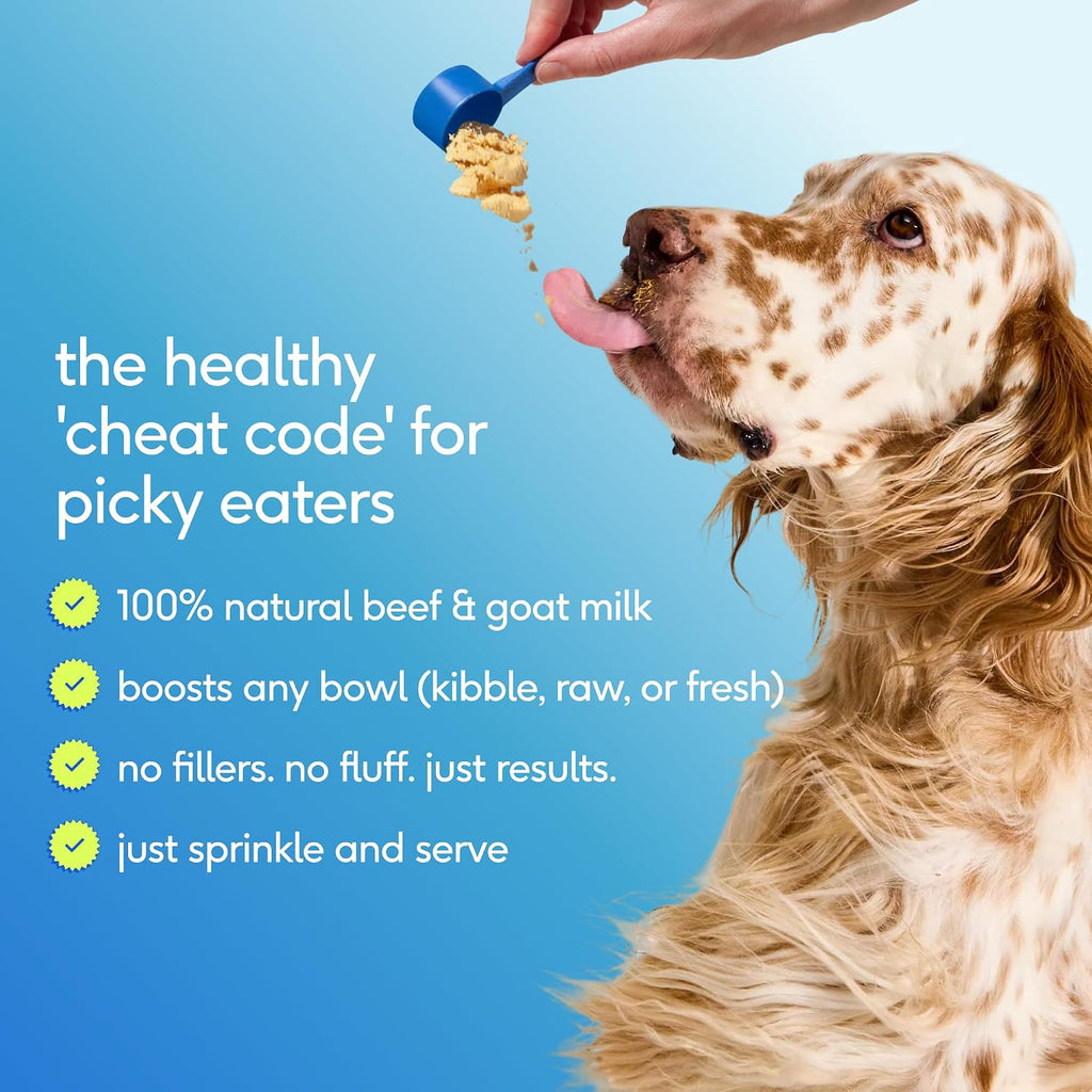 Native Pet The Daily Dog Vitamins & Supplements - 11-in-1 Multivitamin for Dogs - Daily Powder Supplement with Probiotics, Collagen - 60 Scoops