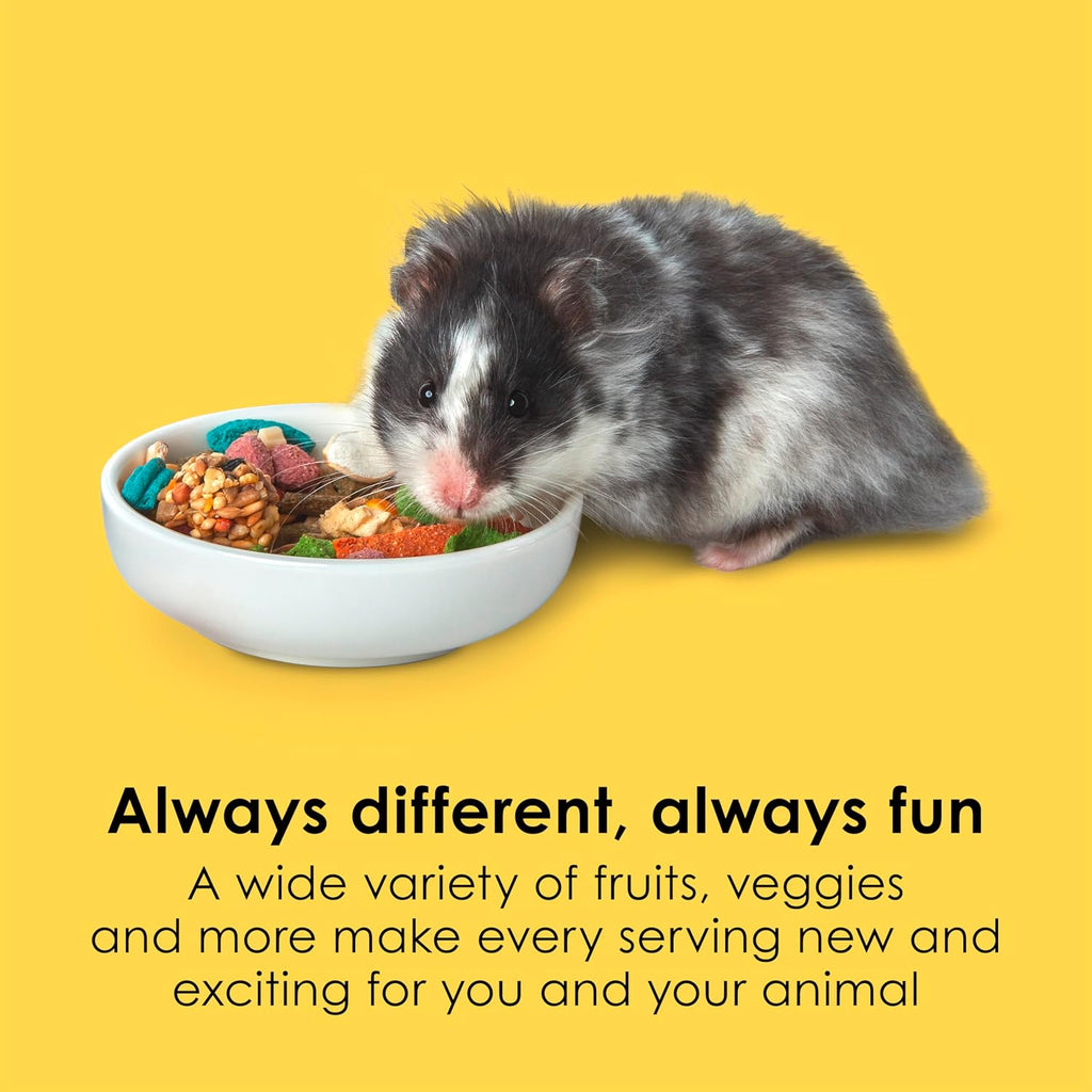 Kaytee Fiesta Hamster & Gerbil Food, Nutritious and Fun Blend, Supports Dental Health and Digestion, 4.5 pounds