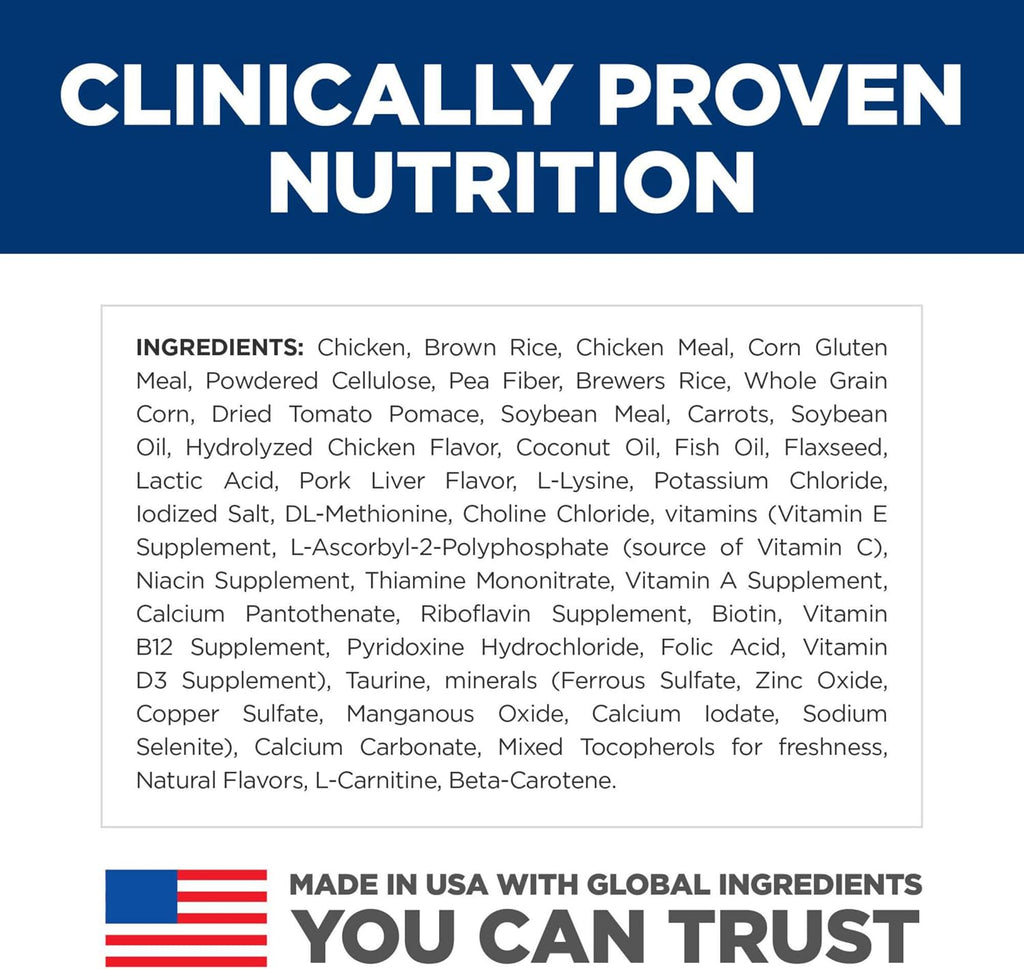 Hill's Science Diet Perfect Weight & Joint Support Large Breed Dry Dog Food | #1 Veterinarian Recommended, Adult Formula, Chicken Recipe, 25 lb. Bag