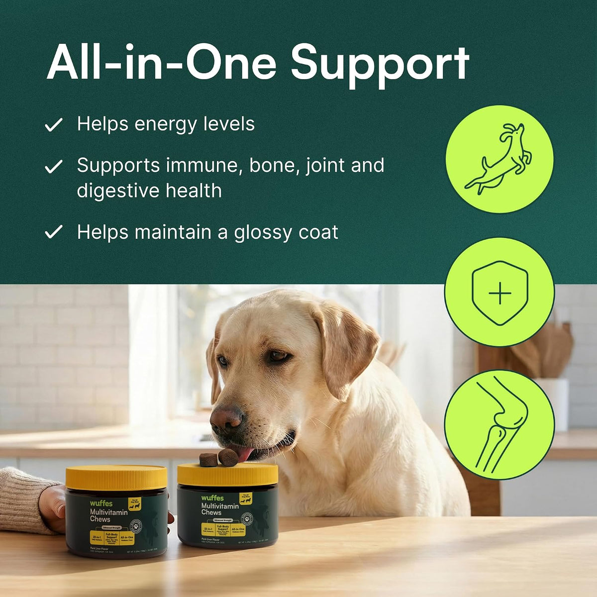 Wuffes Multivitamin Chews for Dogs