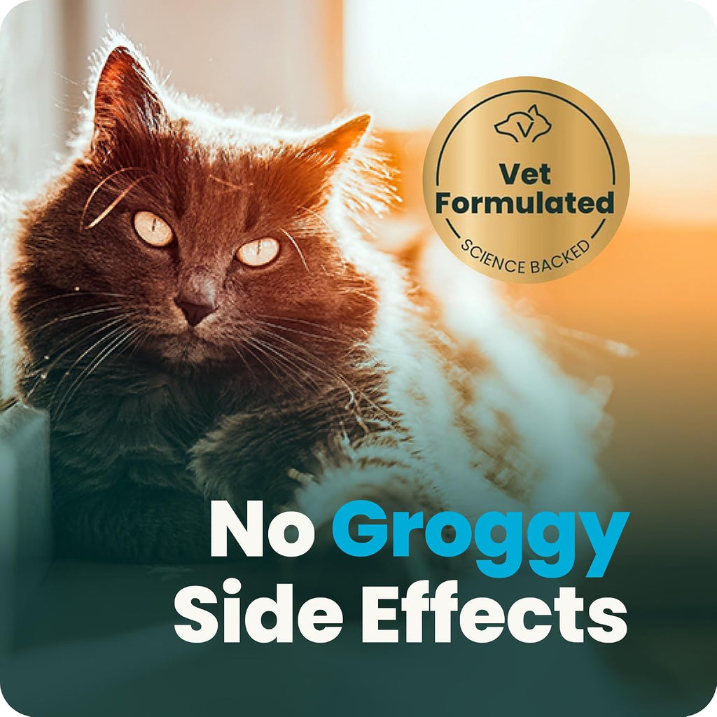 VetriScience Calm & Confident Chews for Cats, Chicken, 30 Count