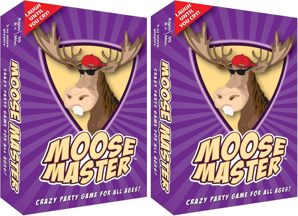 Moose Master - Laugh Until You Cry Fun - Your Cheeks Will Hurt from Smiling and Laughing so Hard - for Fun People Looking for A Hilarious Night in a Box