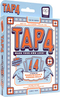 Tap 4, Strategic Fast-Paced & Easy to Learn, Be the First Player to Shed All Cards in Your Hand Using Special Tap in & Tap Out Cards, an Addicting & Exciting New Card Game for Kids, Teens and Adults