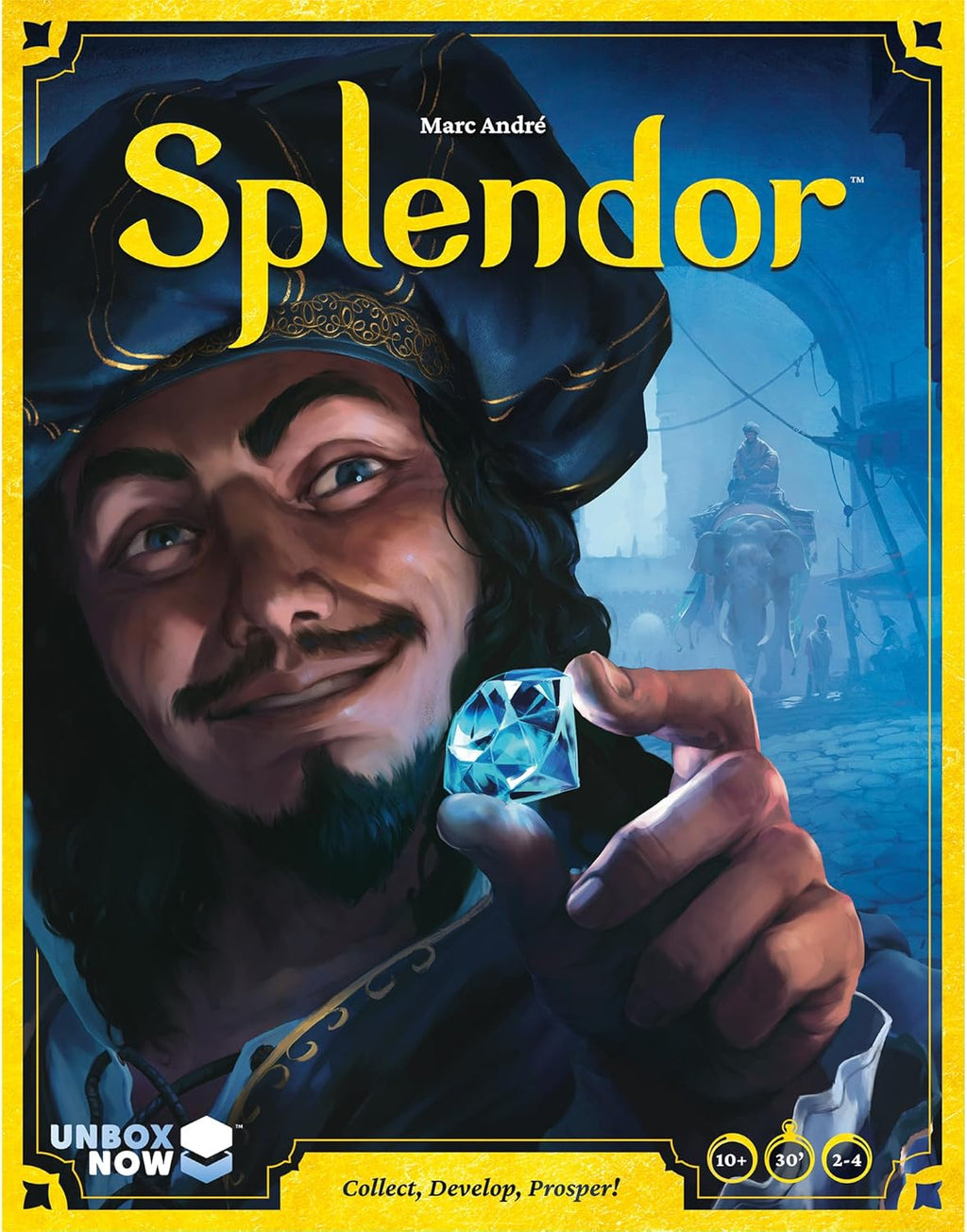 Asmodee Splendor Gem Trading Strategy Board Game, 2-4 Players