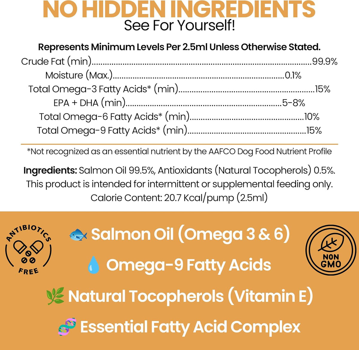 Salmon Oil for Dogs - Premium Fish Oil for Skin and Coat Health - Omega 3 Supplement - Supports Itchy Skin - 8 oz Liquid - Norwegian Dog Salmon Oil - Essential Dog Supplement