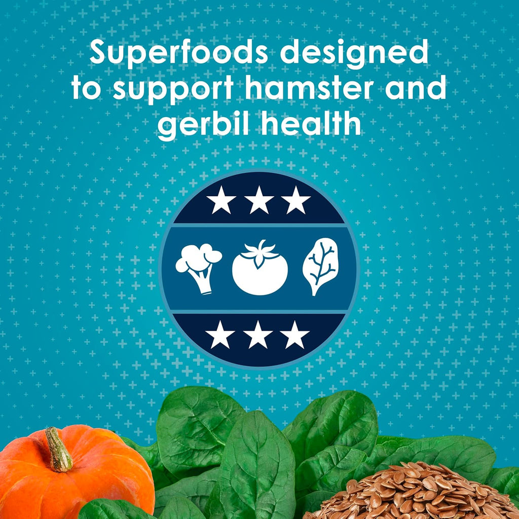 Kaytee Forti-Diet Pro Health Nourish+Protect Hamster Food & Gerbil Food