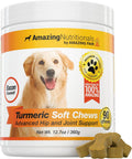 Amazing Turmeric for Dogs Curcumin Pet Antioxidant, Eliminates Joint Pain Inflammation, 120 Chews