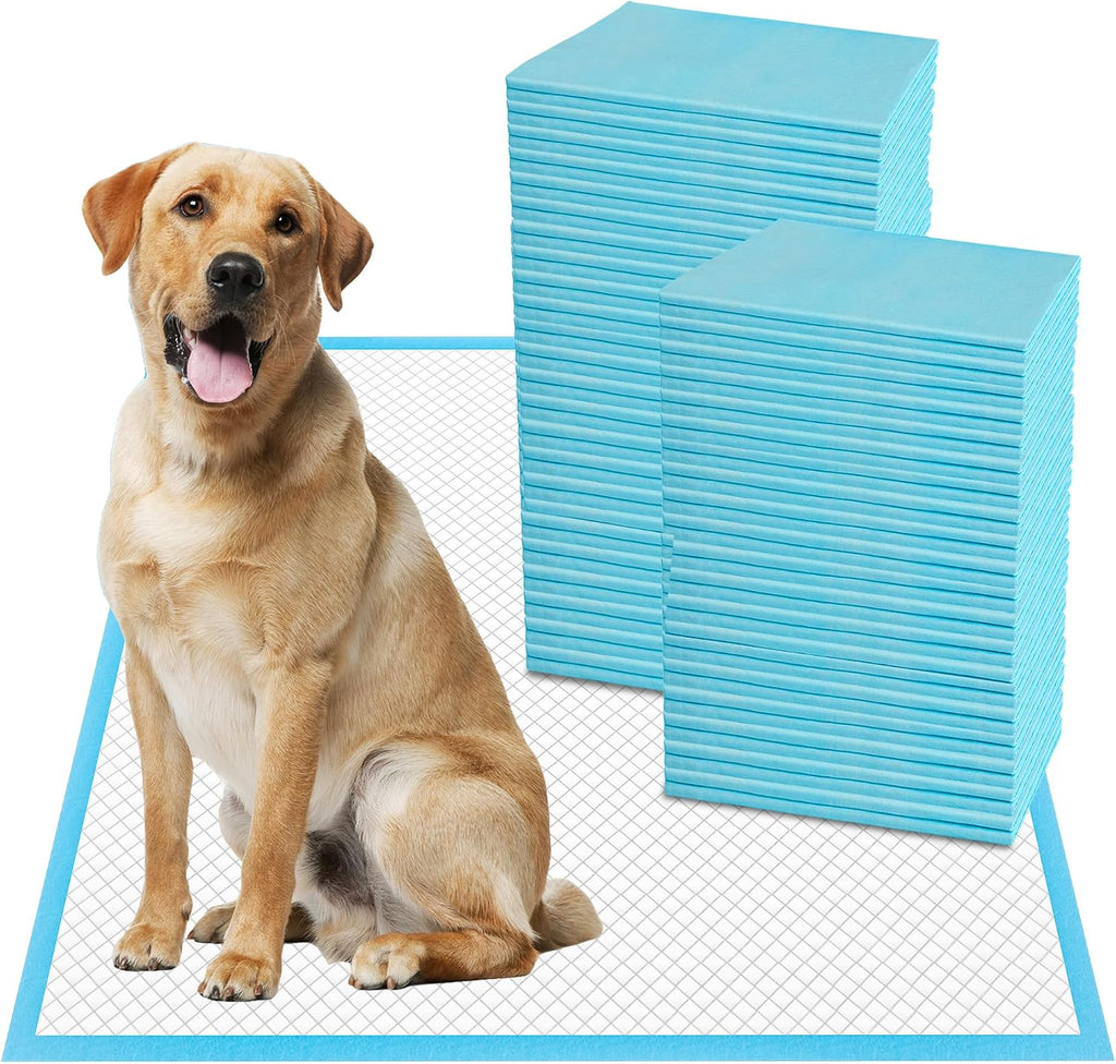 Boscute XXL Thicken 6 Layers Heavy Absorbent 30"x36" Pet Training Dog Pee Pads, Extra Large Polymer Leak-Proof Quick Dry Puppy Pee Pads, Disposable Pee Pads for Dogs Cats Rabbit | Heavy Absorbent up to 7 Cups, Quick Dry, for Dogs Cats Rabbit Potty Trainin