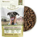 BADLANDS RANCH Air-Dried Beef Dog Food, 87% Real Meat, 24 oz | Includes organs & salmon; kibble topper or alternative; adult & senior dogs; no corn, wheat, soy or fillers