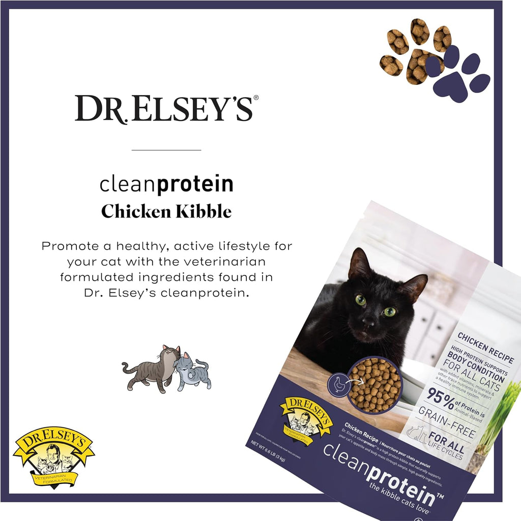 Dr. Elsey's cleanprotein Chicken Cat Kibble 2 lb. Bag