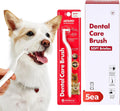 JAYU PET Dental Care Brush with Soft Bristles 1ea | Dog Toothbrush, Cat Toothbrush, For Kitten and Small Dogs, Removes Old Plaque and Tartar, Easy Cleaning