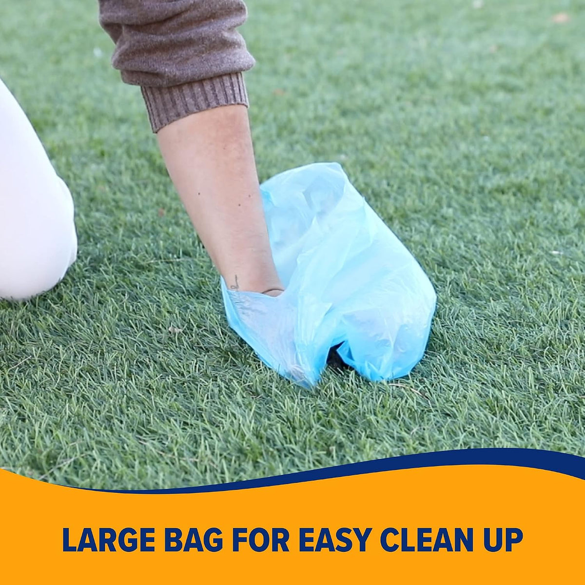 Arm & Hammer Easy-Tear Disposable Dog And Cat Waste Bags With Activated Baking Soda, 180 Dog Poop Bags, 9 x 14 Inches | With Activated Baking Soda, 9 x 14 In
