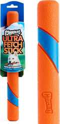 Chuckit! Ultra Fetch Stick Interactive Dog Toy, 12in, All Breeds | Crafted from the Same Durable Rubber as the Ultra Ball, This Fetch Stick Offers Bright Visibility for Outdoor Fetch Games