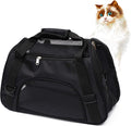 MuchL Cat Carrier for Cats Soft-Sided Travel Pat Carrier for Cat with Wooden Padding Board Airline Approved Lightweight Comfortable Cat Bag for Puppy Small Pets (Small, Pink)