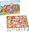Bluey Keepy Uppy Game, Motorized Toddler Game with Bingo and Chilli Character Paddles, Games for 4+ Year Olds