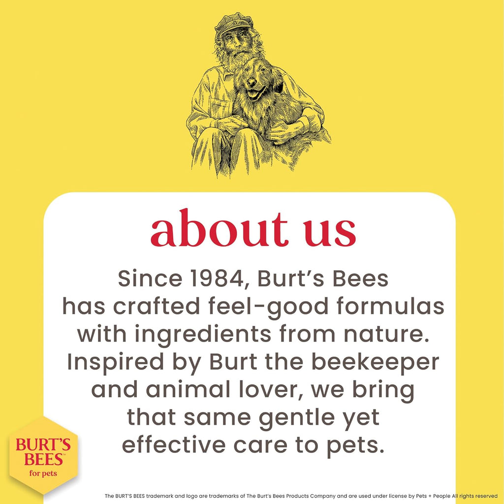 Burts Bees for Pets Hypoallergenic Cat Shampoo, Unscented, 10 Fl Oz