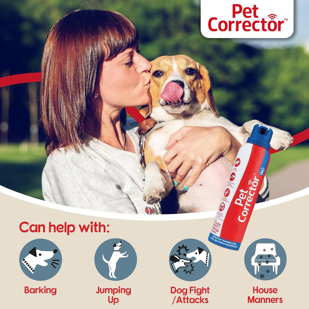 Pet Corrector Dog Trainer | Help Stop Unwanted Behavior | 30mL, Pack of 2 | Stops Barking, Jumping Up, Place Avoidance, Food Stealing, Dog Fights & Attacks. Easy to Use, Safe, Humane and Effective.