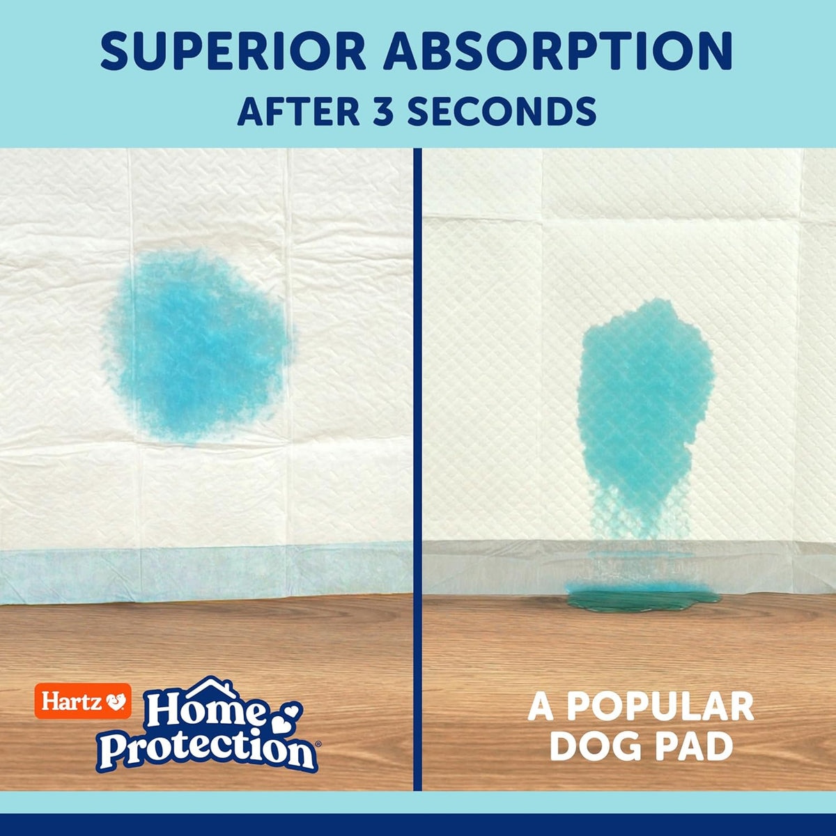 Hartz Home Protection Super Absorbent Odor Eliminating Mountain Fresh Scented No Leak Dog Pads, XXL 20 Count