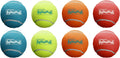 Outward Hound Squeaker Ballz Tennis Ball Dog Toy, Medium, 2.5", 4‑Pack | Squeaks & Bounces, Bright Colors, Interactive Fetch & Training, Indoor Outdoor, Moderate Chewers, Medium Dogs (Under 50 lbs)