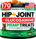 Hemp Calming Chews for Dogs - Dog Calming Chews, 170 Anxiety Relief Treats | Calming Treats with Hemp Oil - Sleep Aid - Advanced Health Hip & Joint Support Supplement Health & Wellness, Made in USA