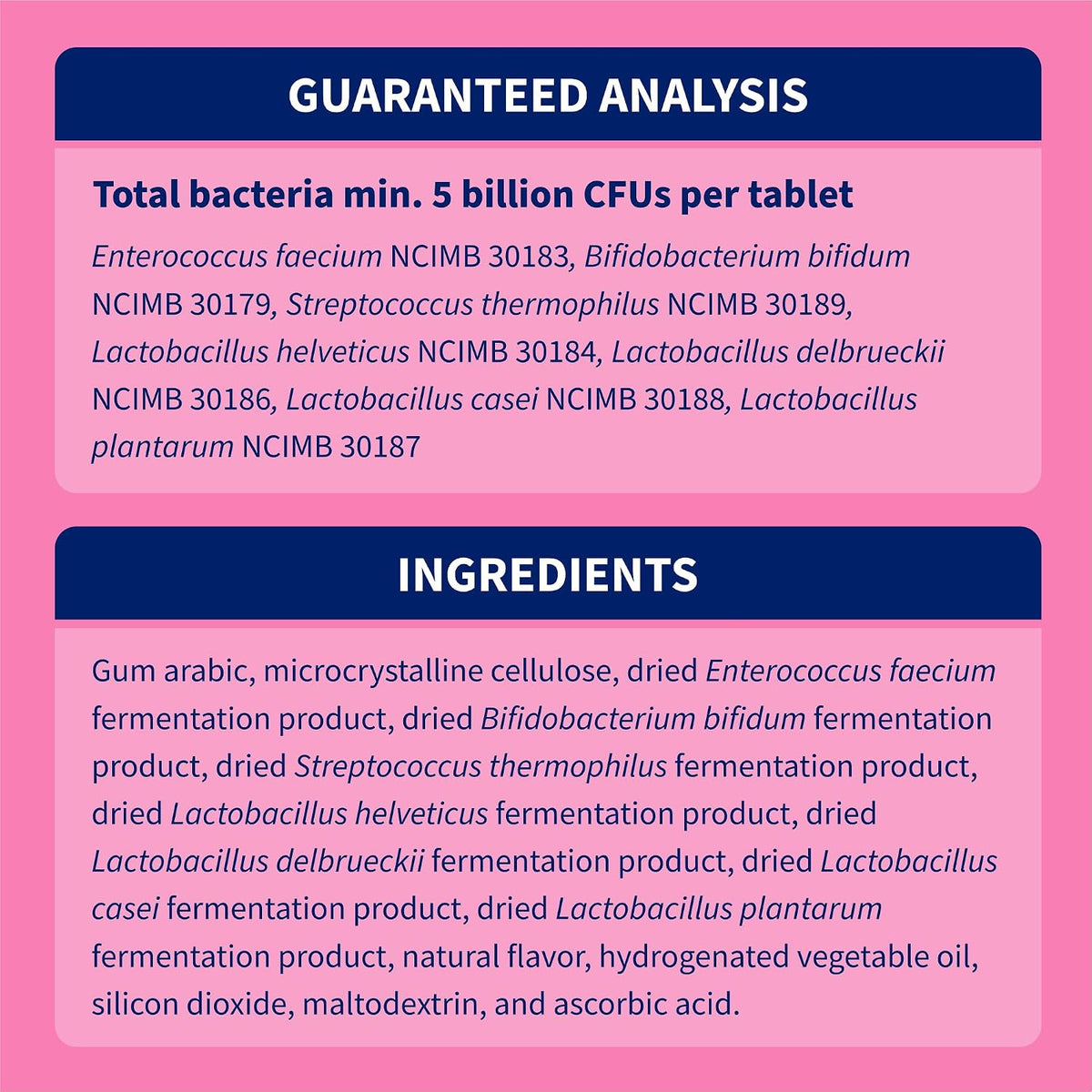 Nutramax Proviable Probiotics + Prebiotics for Dogs, Chewable Tablets, 60ct | Multi-Strain Probiotic Supplement for Dogs, Daily Support for Digestive & Gut Health, Contains Prebiotics, Chewable Tablets