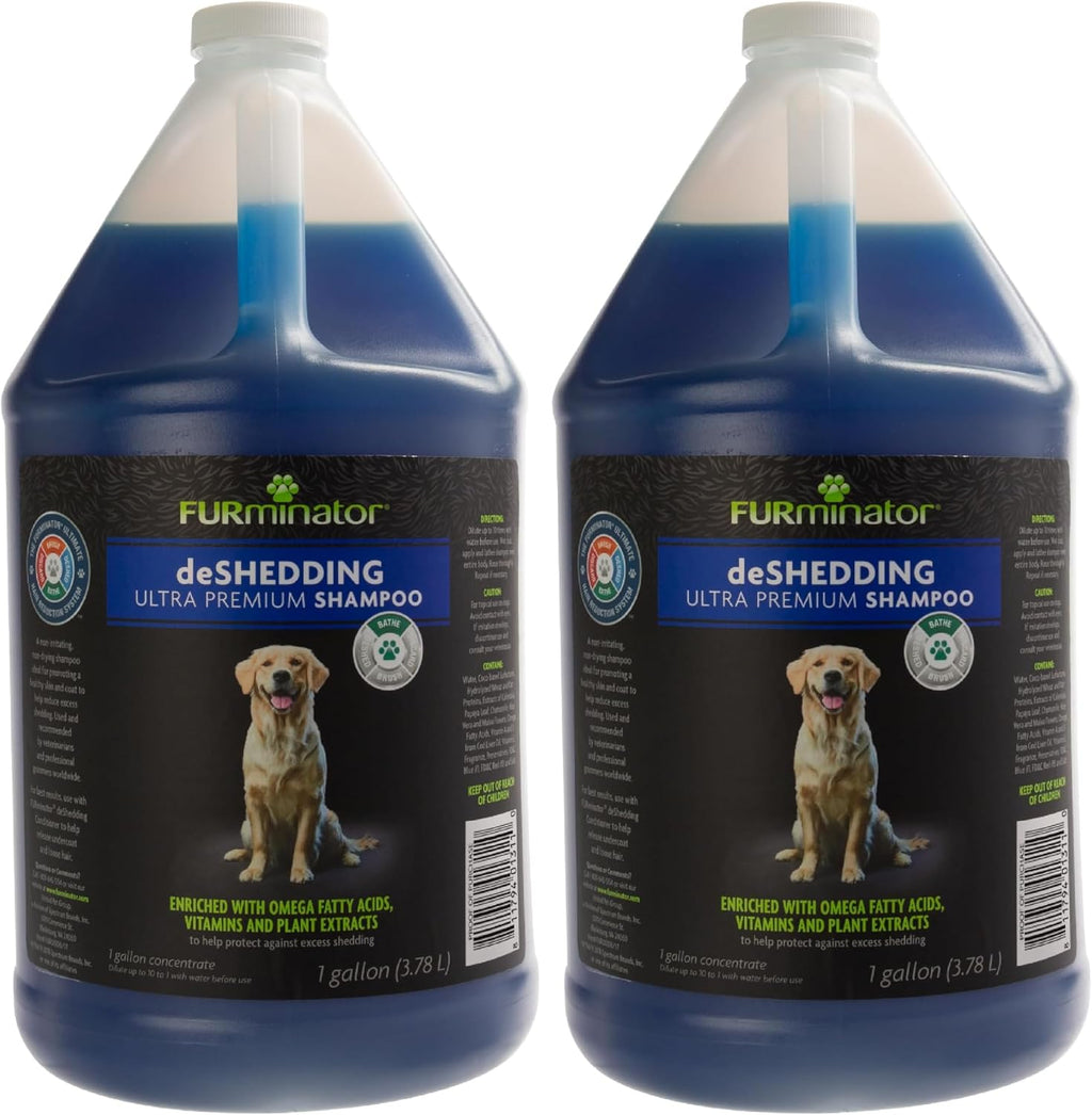 FURminator Ultra Premium deShedding Shampoo for Dogs Helps Reduce Excess Shedding, 16 oz