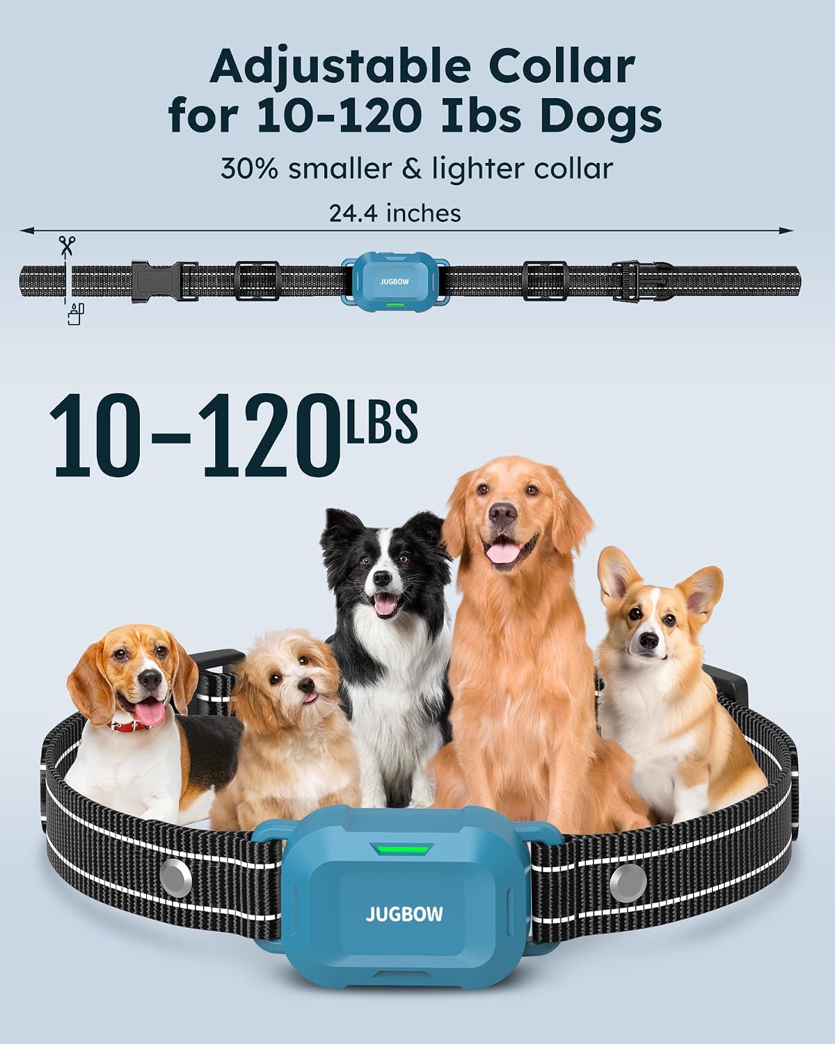 Dog Shock Collar for Dogs - 4200FT Dog Training Collars with Remote