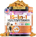 Carmelie Taurine for Cats Vitamins Treats, 15 in 1 Cat Multivitamin, 500 Ct