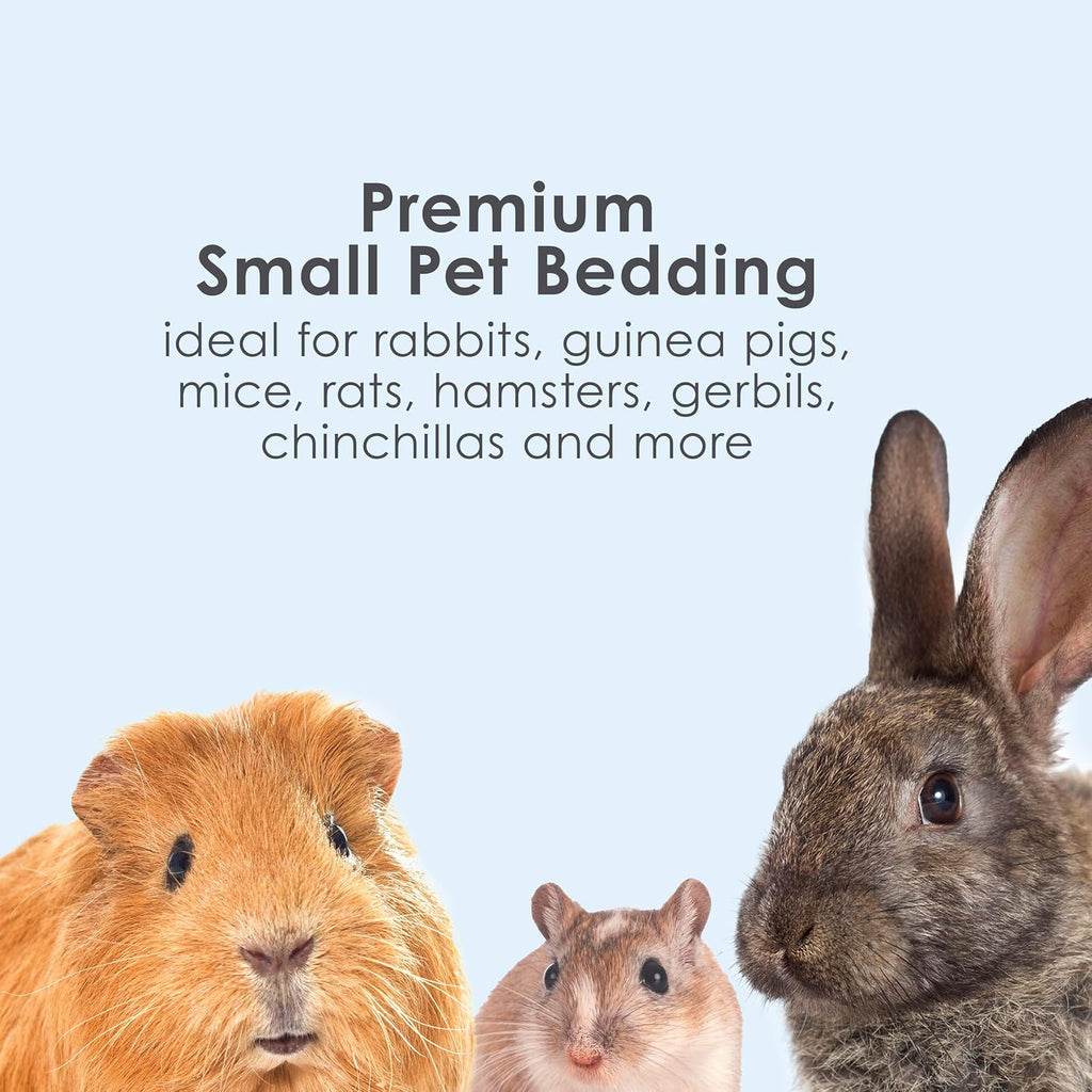 Kaytee Clean & Cozy Paper Bedding for Small Animals, White, 100 Liter