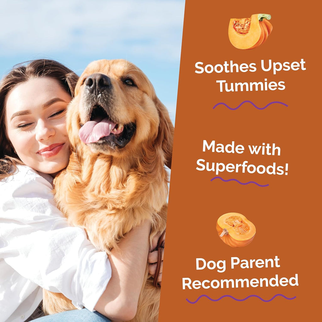 Fruitables Pumpkin Digestive Supplement, Fiber Supplement for Dogs, 15oz | Pumpkin Puree for Dogs, Dog Food Topper, Pumpkin Food Topper, Digestive Health, Fiber Supplement, Superfoods, Pet Nutrition