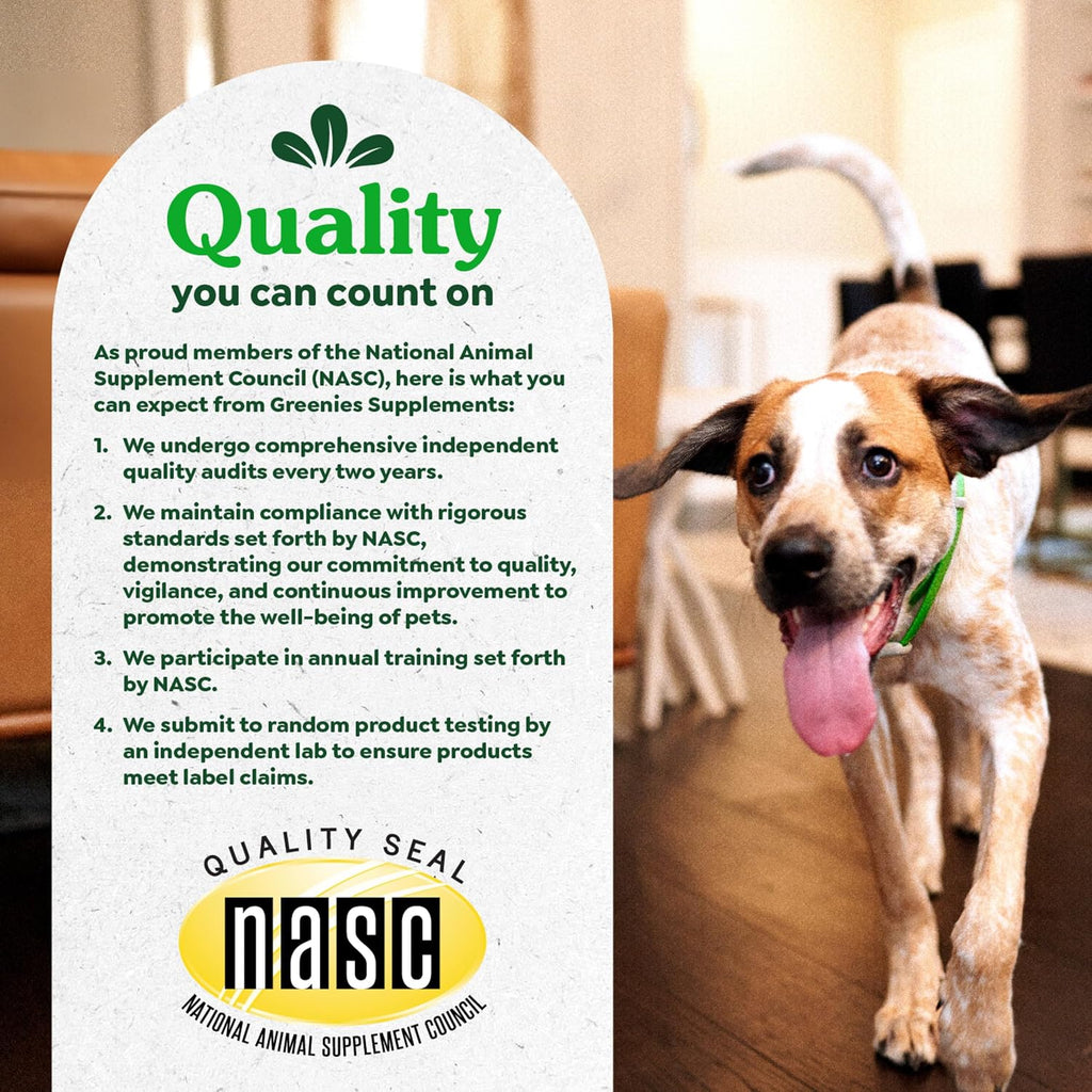 Greenies Supplements Calming Chews for Dogs, Chicken Flavor, 40 Count | L-Tryptophan & L-Theanine, supports positive behavior, made in USA, NASC Quality Seal, real chicken, no fillers